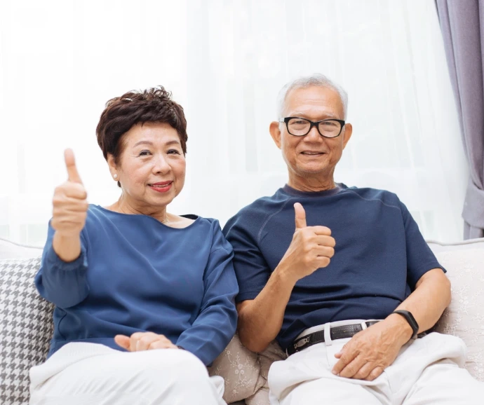 older adults couple