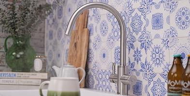 QETTLE 4-in-1 taps deliver boiling, hot, cold, and filtered water straight from one stylish kitchen tap.