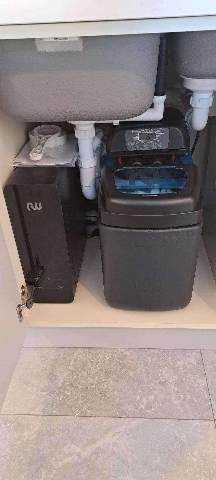Dual ArkkZ reverse osmosis filter and water softener for safe, soft drinking water in Ireland & UK.