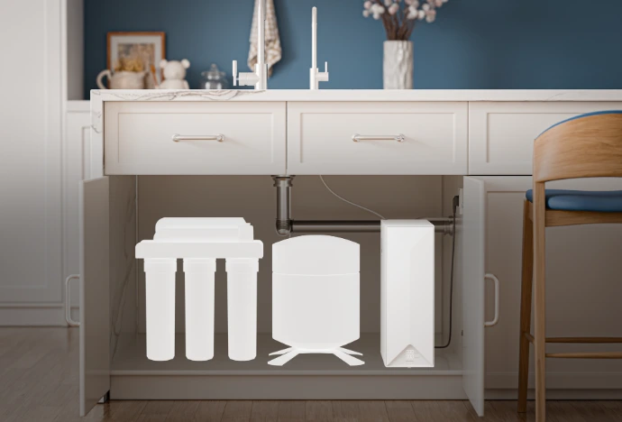 reverse osmosis direct flow and tank comparison undersink
