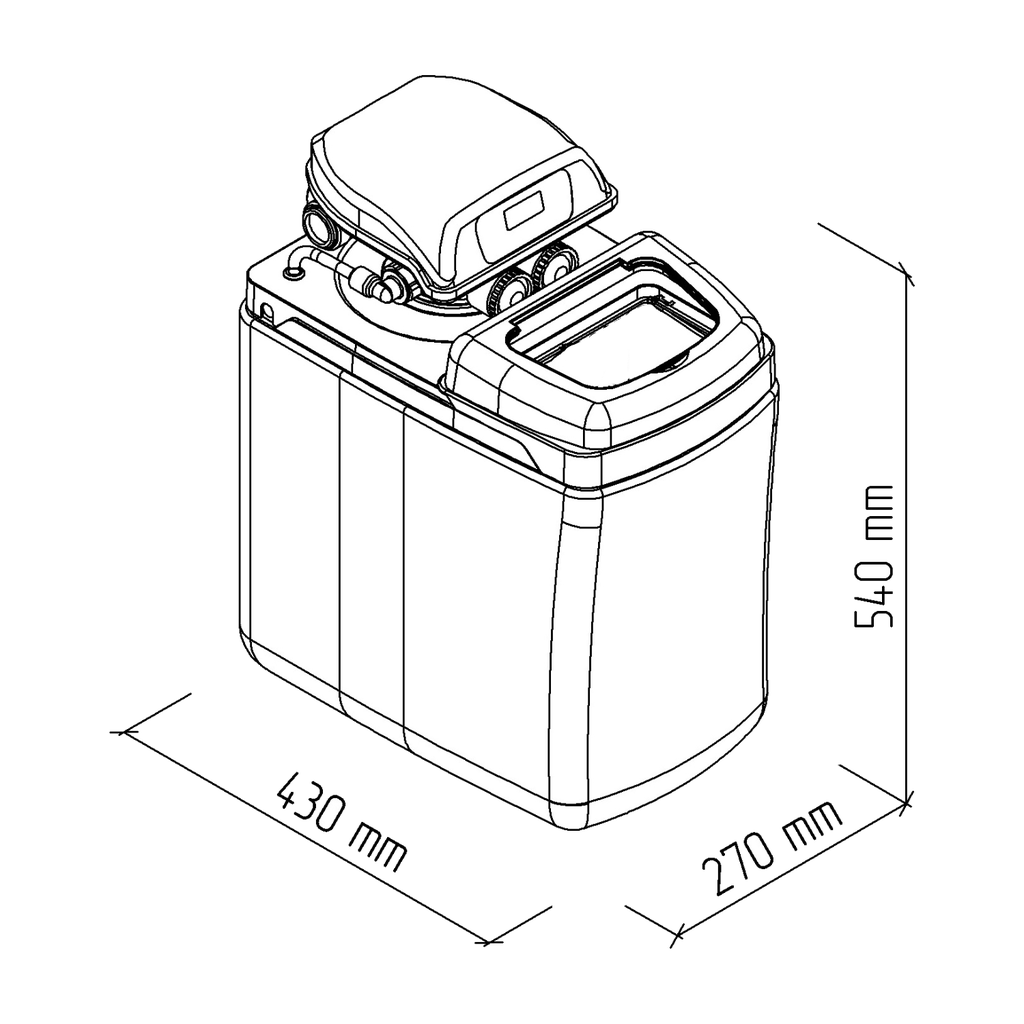 Blu Water Softener 15L