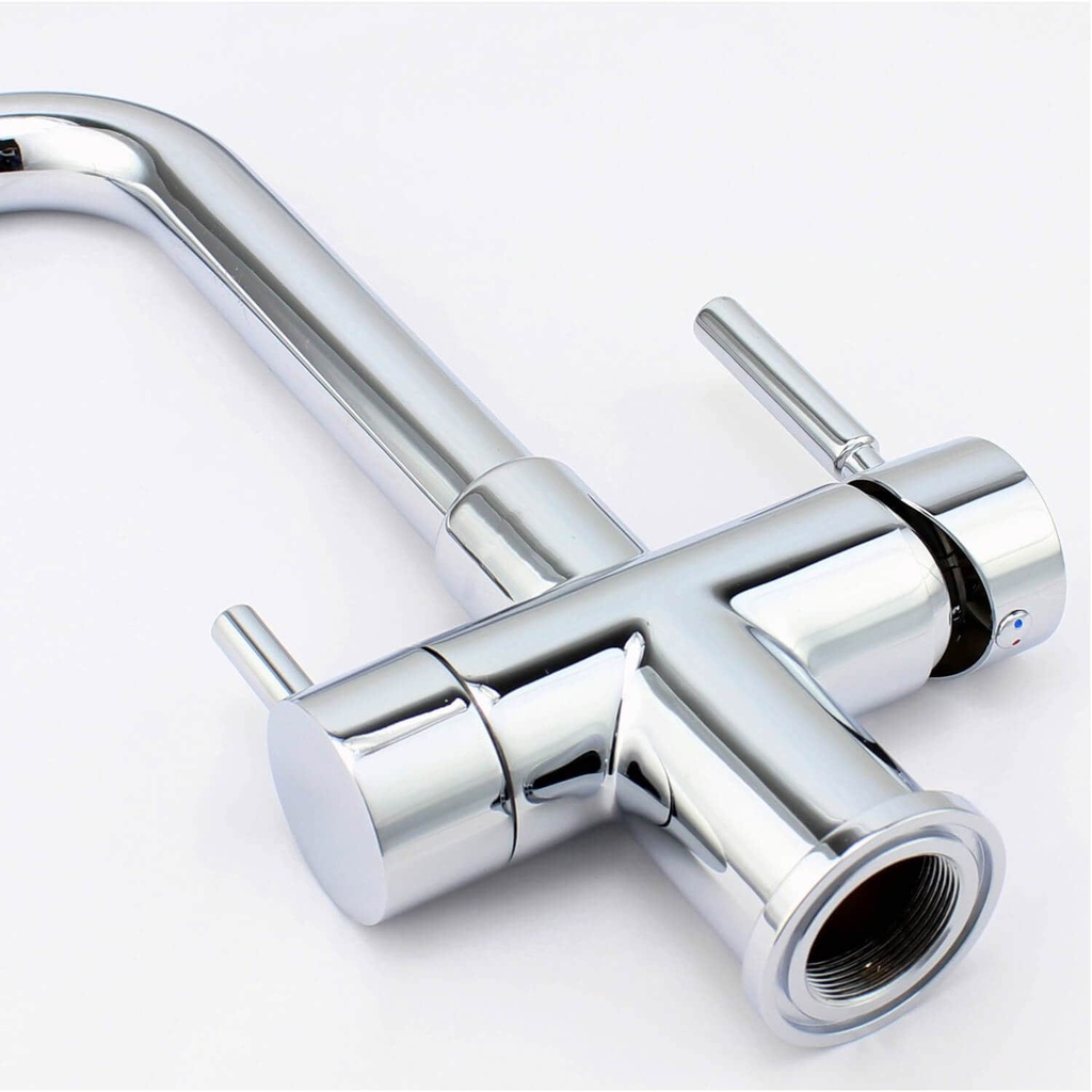 New Doolin Tri Flow Kitchen Tap | Chrome