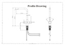 New Doolin Tri Flow Kitchen Tap | Chrome