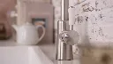 QETTLE Signature Mixer Classic Stainless Steel Single Lever Close Up.webp