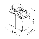 Family Water Softener Blu 15L