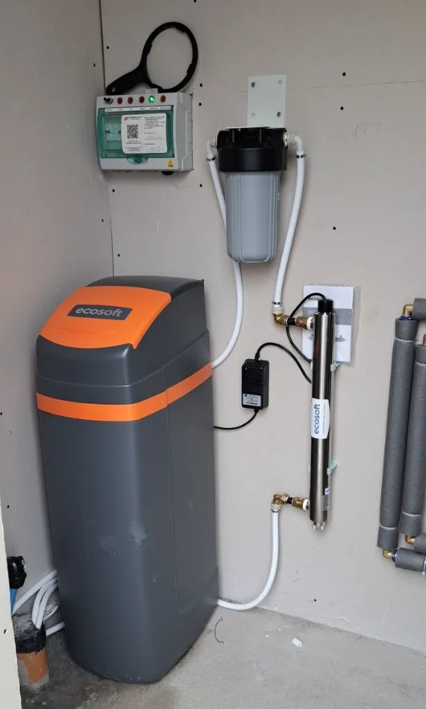 Well Water Treatment Installation