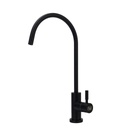New Single Lever Tap (Matte Black) | Non-Metallic Waterway | Reverse Osmosis & Under-Sink Compatible | ¼" Quick-Connect Fittings