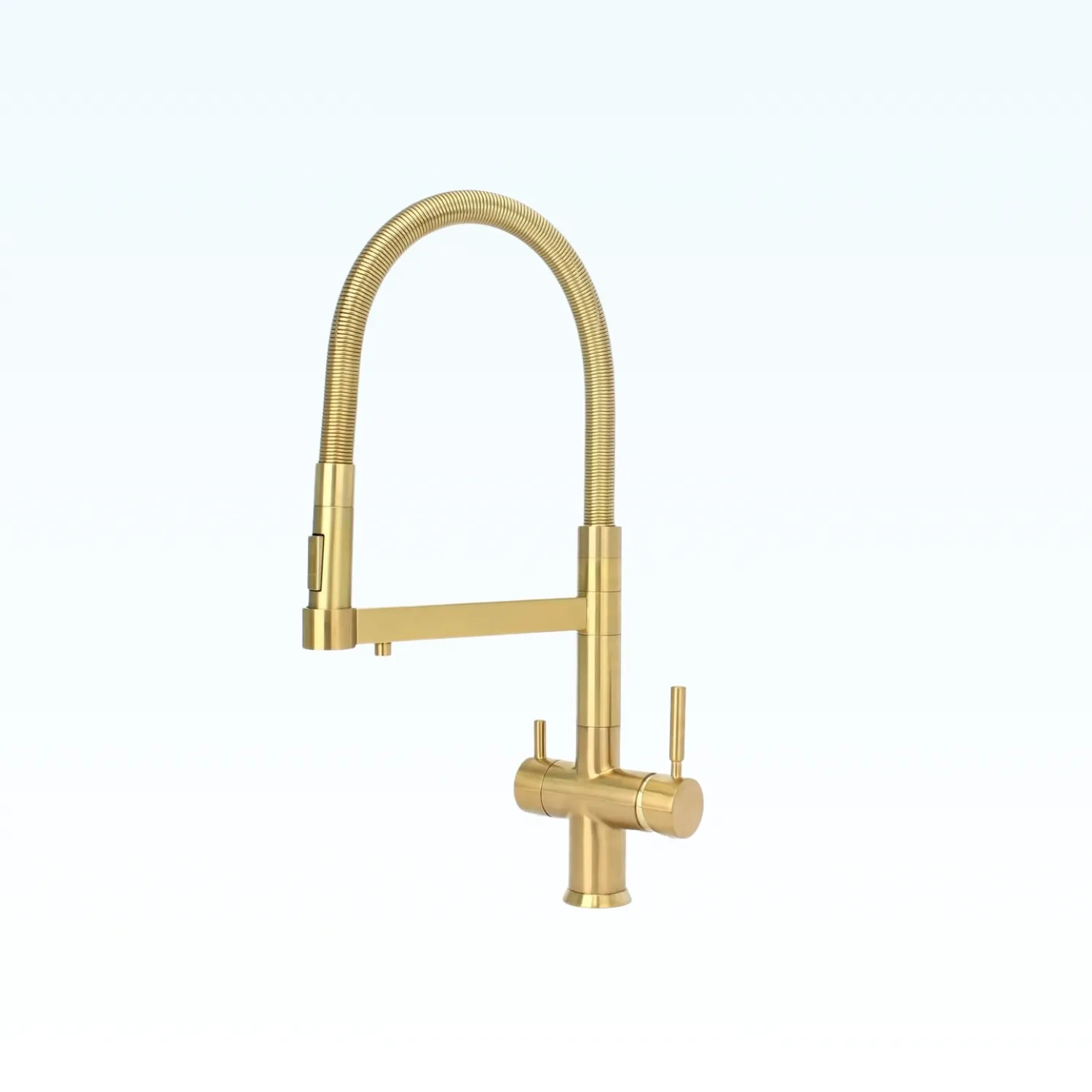 New Rio Tri Flow Kitchen Tap | 3-Way Tap with Pull-Down Sprayer | Works with Water Filters Systems