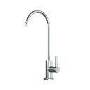 Single Lever Tap (Stainless Steel) | Non-Metallic Waterway | Reverse Osmosis & Under-Sink Compatible | ¼" Quick-Connect Fittings