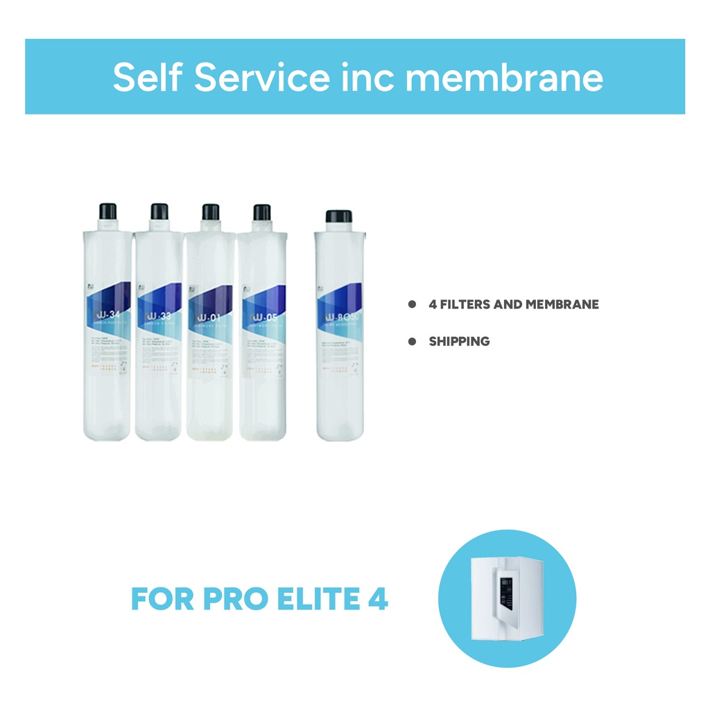 Self Service inc membrane for Pro Elite 4