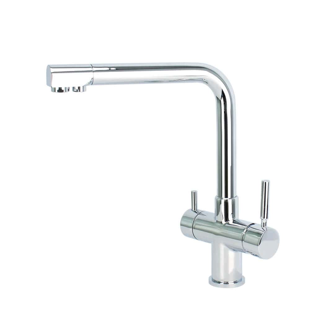 New Doolin Tri Flow Kitchen Tap | Dual Lever 3-way Tap | Filter Compatible