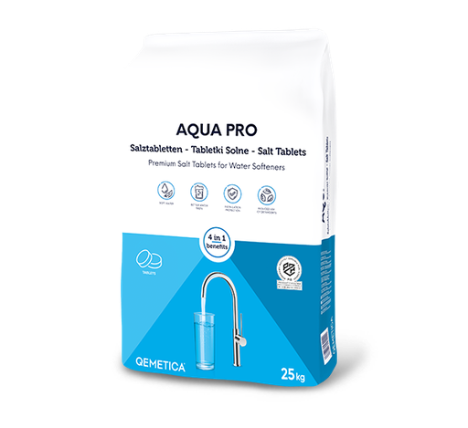 [SALT TABLETS 1000/PE25/AQUAPRO] Premium Salt Tablets for Softeners - 25KG AQUAPRO