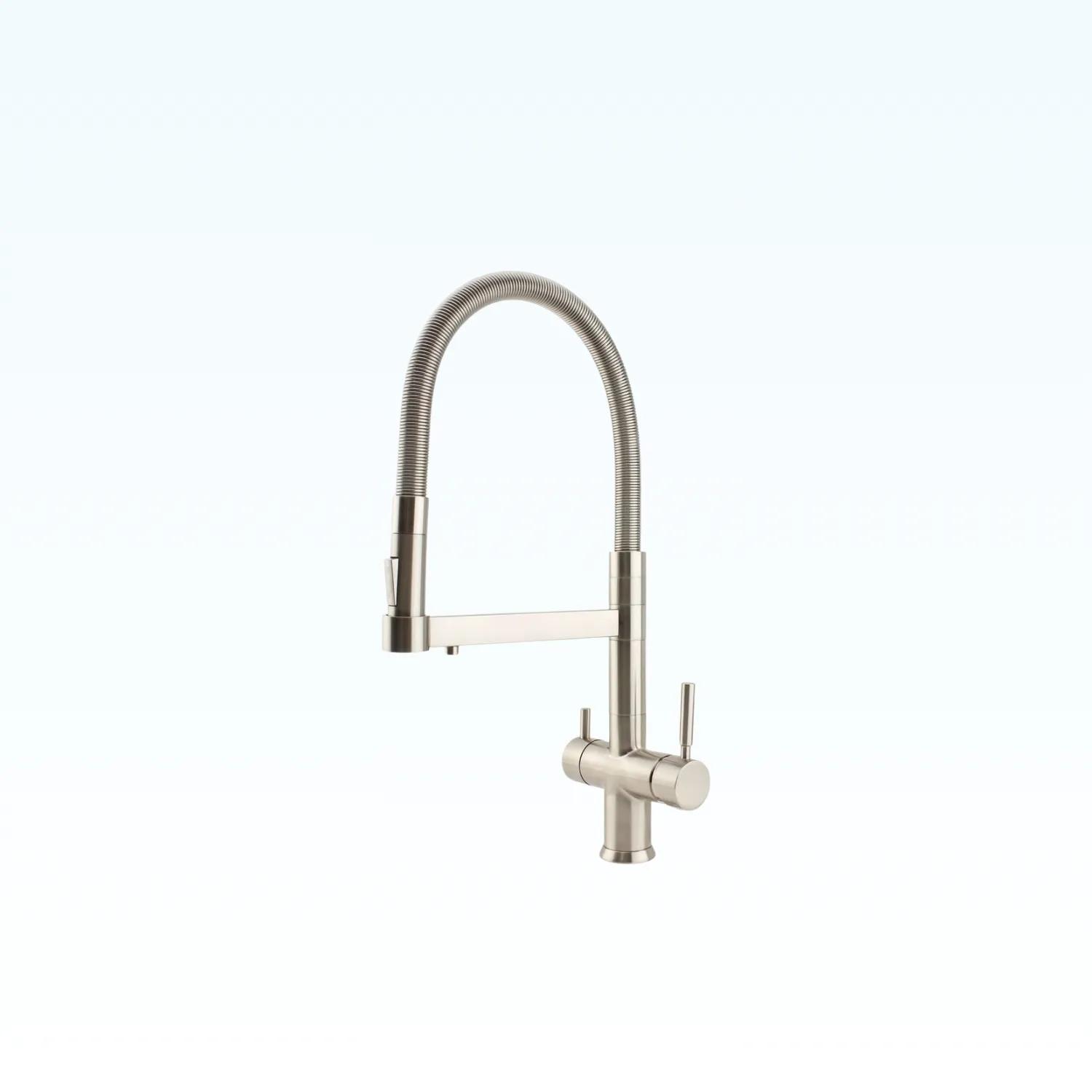 New Rio Tri Flow Kitchen Tap | 3-Way Tap with Pull-Down Sprayer | Works with Water Filters Systems