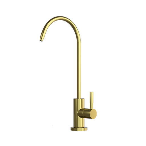 [1 Way RO Faucet Gold] Single Lever Tap (Gold)