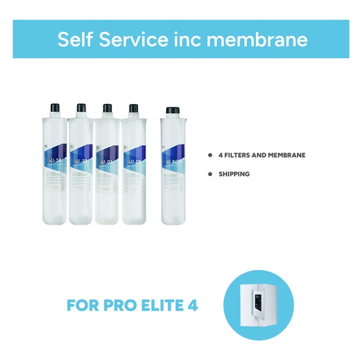 Self Service inc membrane for Pro Elite 4